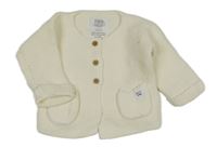 Smetanový propínací svetr F&F