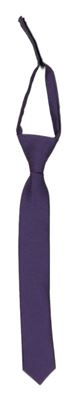 Fialová připínací kravata Duck&Dodge 