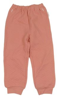 Růžové vzorované tepláky Uniglo