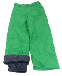 Zelené šusťákové zimní oteplovačky VOLCOM