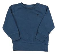 Tmavomodrá mikina s dinosaurem Next