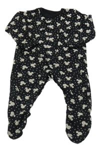 Černý puntíkatý overal s Mickey George