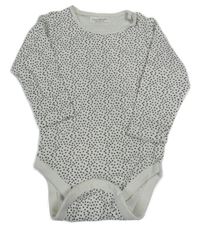 Bílo-černé puntíkaté body Next