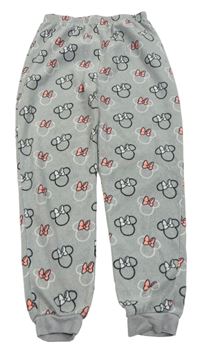 Šedé fleecové tepláky s Minnie zn. Primark