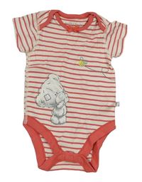 Bílo-jahodové pruhované body s Me to You M&S