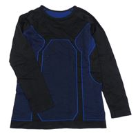 Černé spodní funkční triko