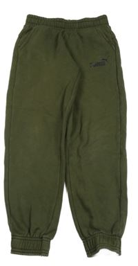 Khaki tepláky s logem Puma