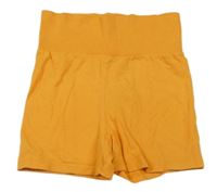 Hořčicové bavlněné kraťasy Sanetta