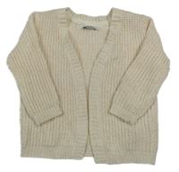 Smetanovo-zlatý svetrový cardigan Primark