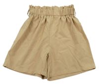 Béžové lehké kraťasy 
