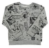 Šedá mikina s Mickeym a kamarády Disney