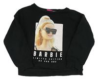 Černá mikina s Barbie Matalan