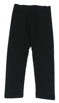 Černé zateplené legíny H&M
