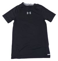 Černé sportovní tričko s logem Under Armour
