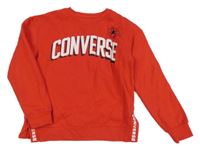 Červená mikina s logem Converse