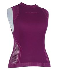 Dámský purpurový sportovní funkční crop top Iets Frans 