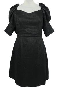 Dámské černé vzorované šaty Glamorous 