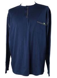 Pánské tmavomodré triko 