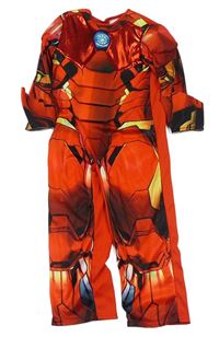 Kostým- červený overal- Iron man Marvel