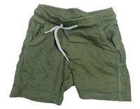 Khaki teplákové kraťasy Urban rascals