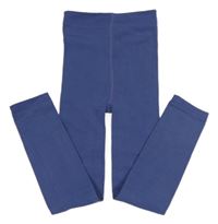 Modré punčochové legíny 