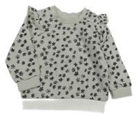 Bílá květinová mikina Primark