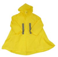 Žlutá pláštěnka s kapucí 
