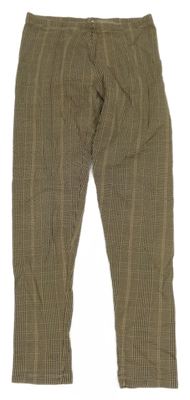 Béžovo-černé vzorované tregíny C&A