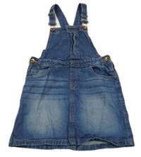 Modré riflové laclové šaty Denim Co.