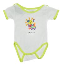 Bílo-žluté body se sluníčkem 