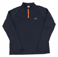 Tmavomodré thermo triko s logem Decathlon