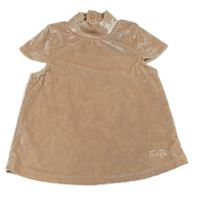 Světlerůžové sametové tričko se stojáčkem Firetrap