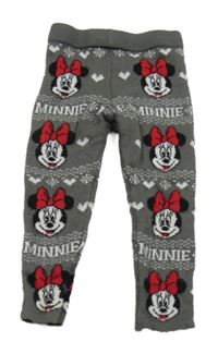 Šedé kamaše s Minnie Primark