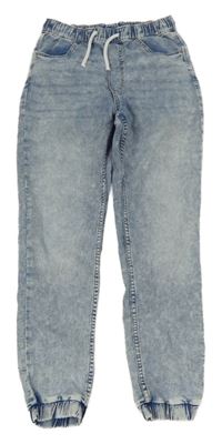 Světlemodré jogger rifle H&M