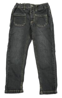 Tmavošedé skinny rifle Zara