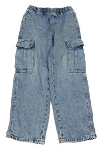 Modré loose rifle s kapsami H&M