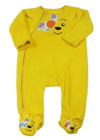 Žlutý fleecový overal - Pudsey zn. George