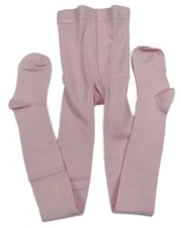 Světlerůžové punčocháče Charles Vögele