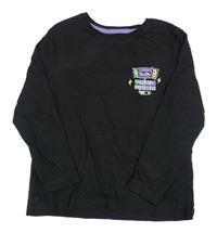 Černé triko s ovladačem PRIMARK