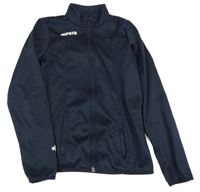 Černá thermo propínací mikina s logem KIPSTA