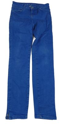 Modré skinny teplákové rifle ESPRIT