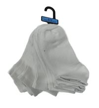 Nové - 7x - Bílé kotníčkové ponožky vel. 27-30