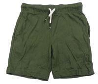 Khaki bavlněné kraťasy F&F