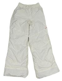 Bílé šusťákové funkční oteplovačky Wed'ze