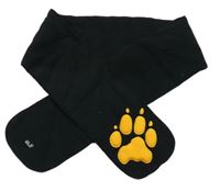 Černá fleecová funkční čepice s logem Jack Wolfskin