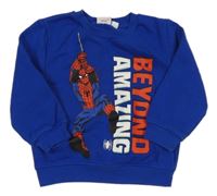 Safírová mikina se Spidermanem Primark