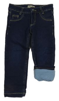 Tmavomodré podšité rifle Pocopiano