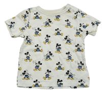 Smetanové tričko s Mickeym C&A