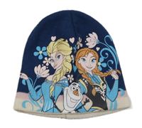 Tmavomodrá čepice s Frozen Disney