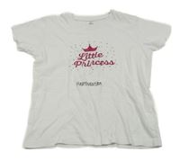 Bílé tričko s nápisem 